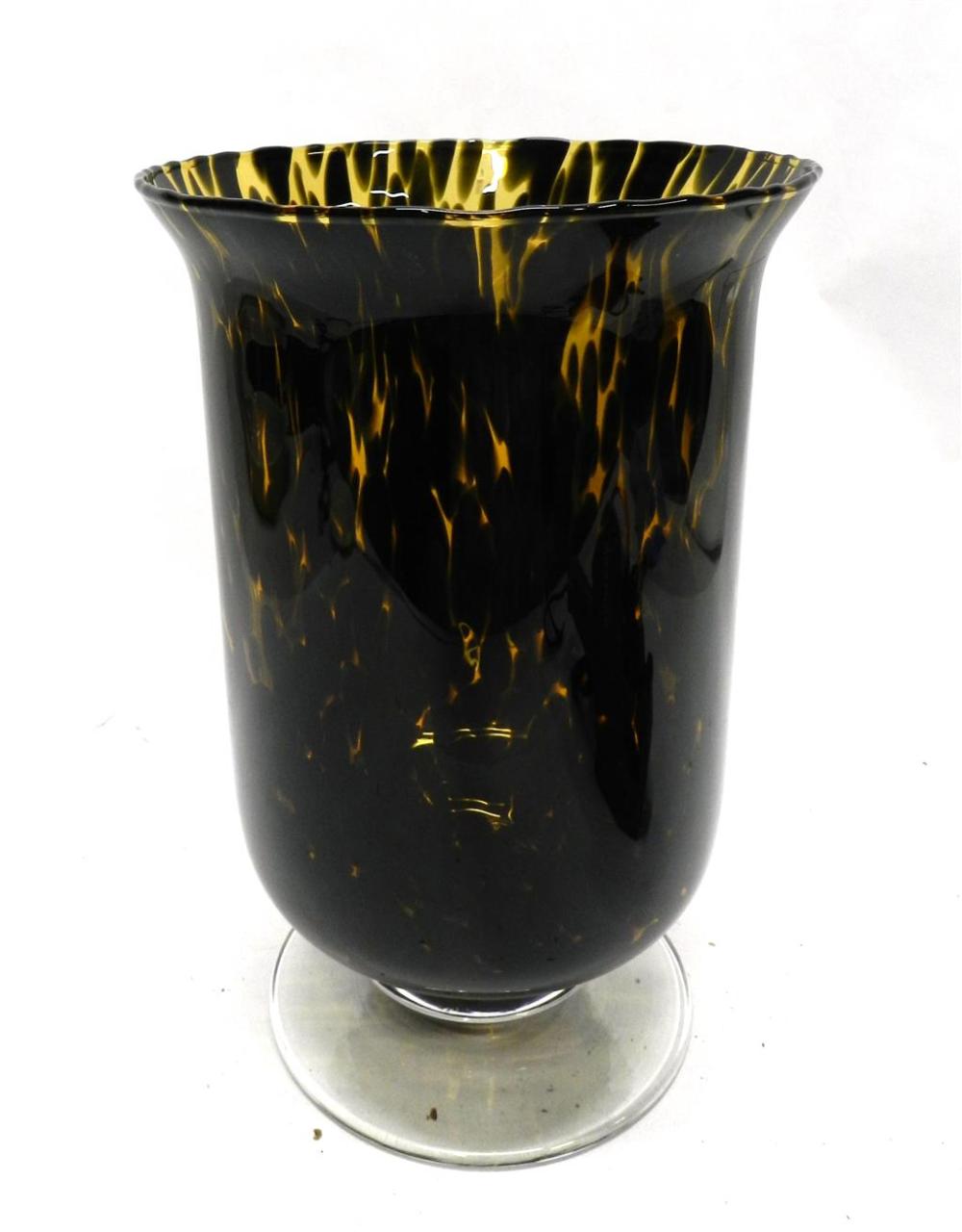An Art Glass Tortise Shell ... image