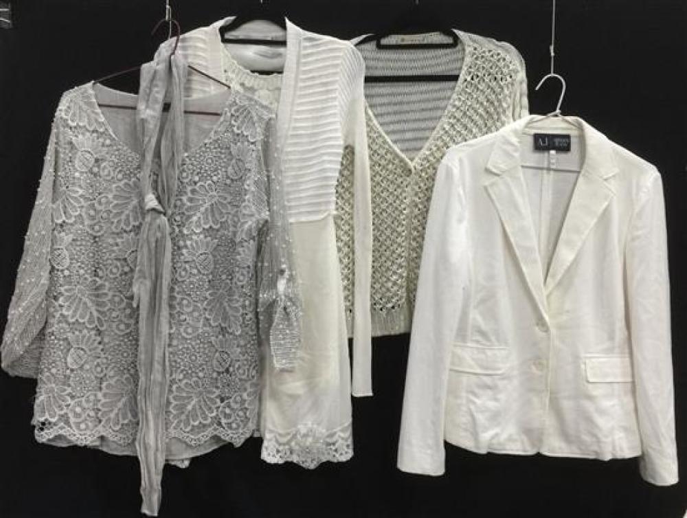 An Armani Jeans White Cotto... image