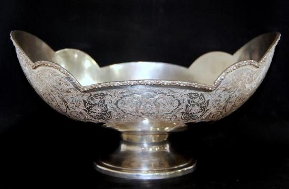 A Fine Persian Silver Dish,... image
