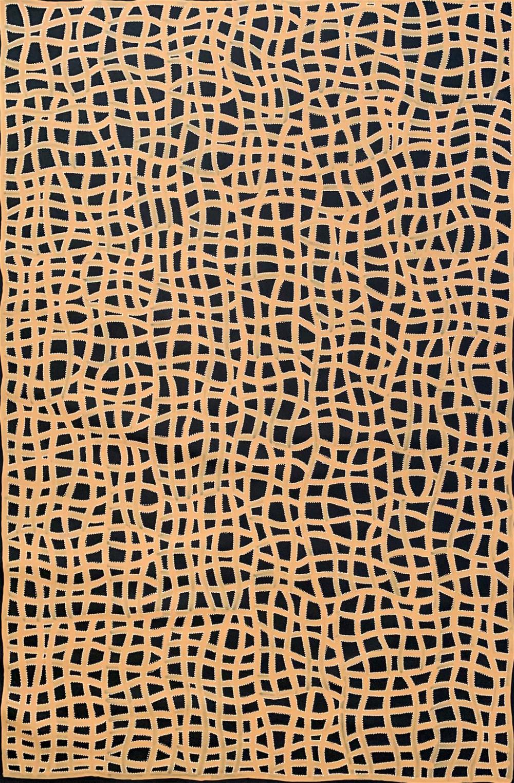 Abie Loy Kemarre (b.c. 1972) Awelye, Womens Body Paint 2012 Acrylic on canvas