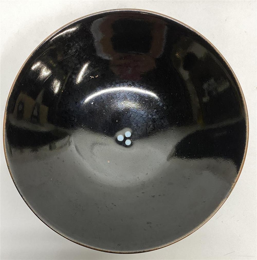 Richard Brooks (b.1951) Bowl Tenmoku glaze