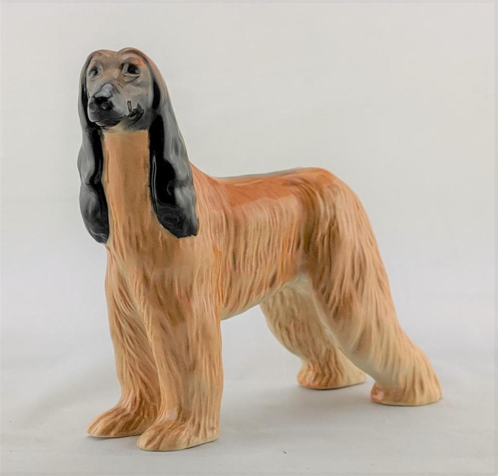 Beswick England. Hajubah Of Davlen Afghan Hound Dog Figurine.