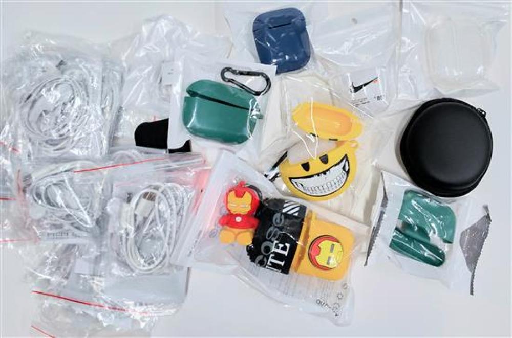 Two bags of assorted earbud... image