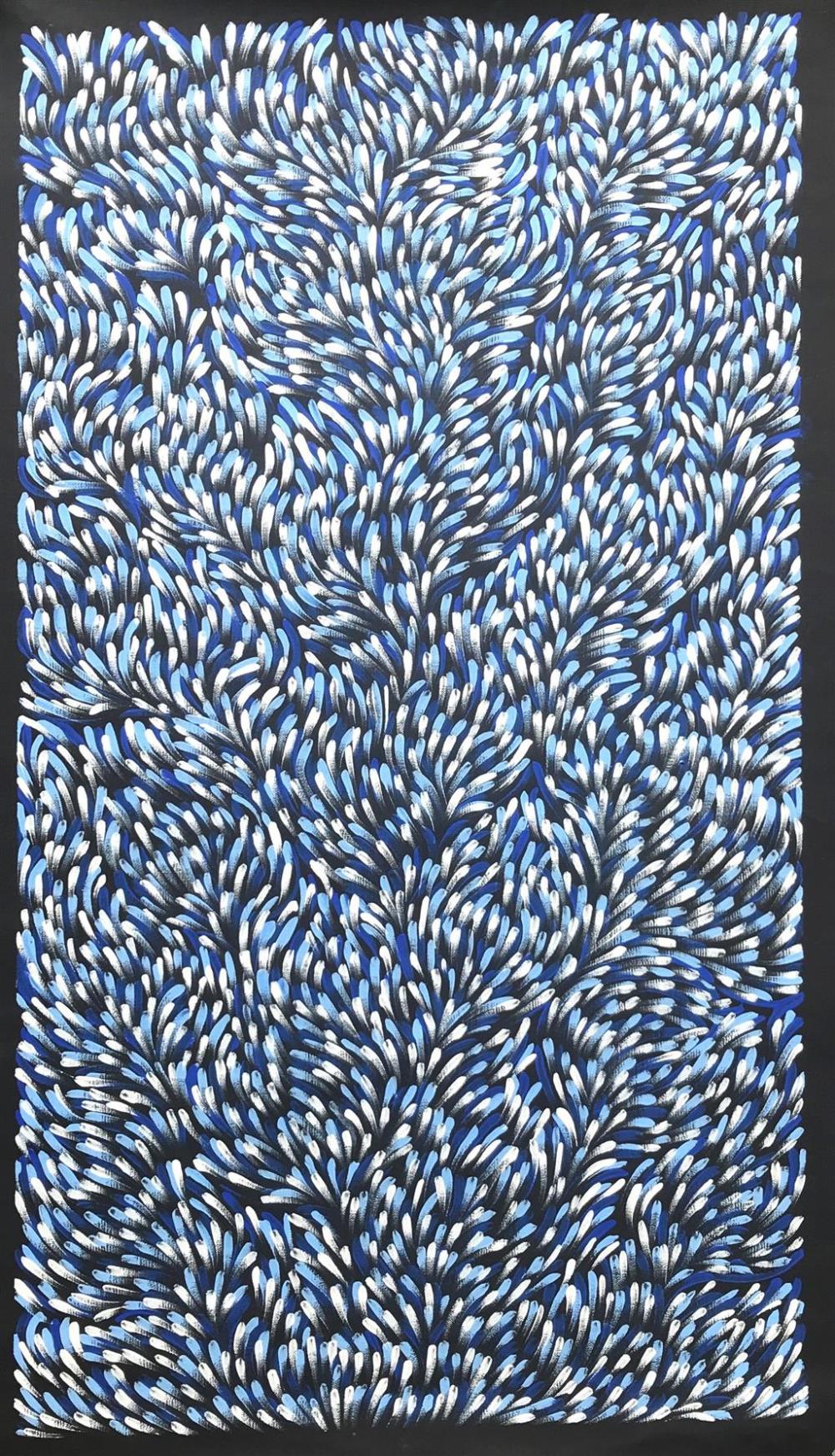 Gloria Tamerre Petyarre (b.c.1938) Bush Medicine Leaves Acrylic on canvas