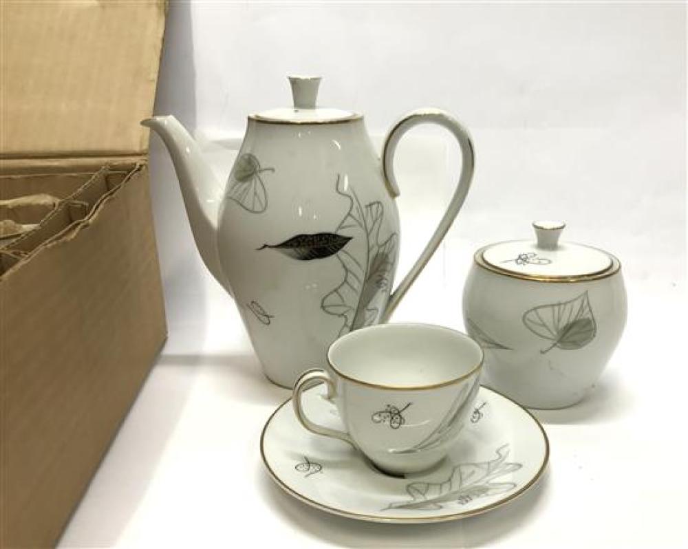 A Noritake Capri Coffee Service,
