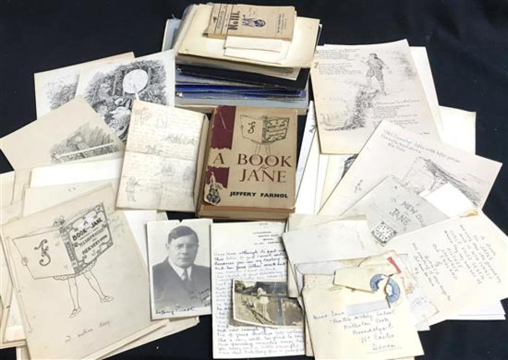 A Book For Jane - Manuscript, Art Work & Letters