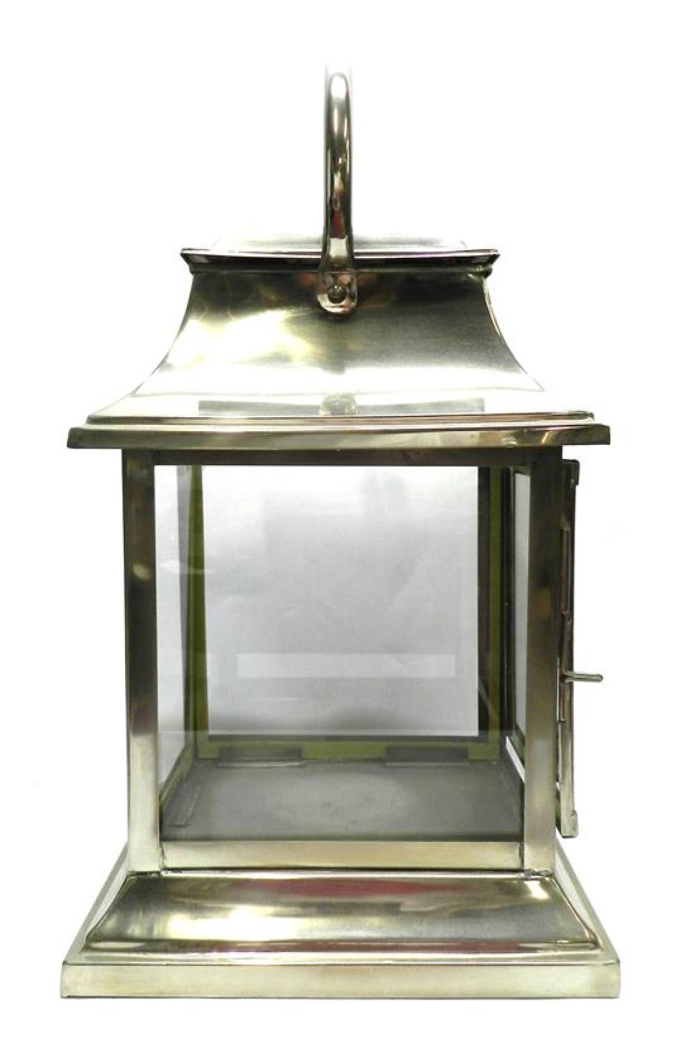 A Chrome & Glass Rectangle ... image