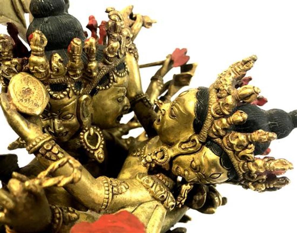 An Sino-Tibetan Large Gilt ... image