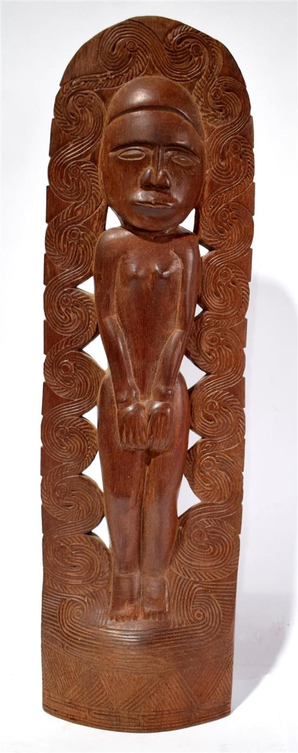 A Wooden Ancestral Figure, ... image