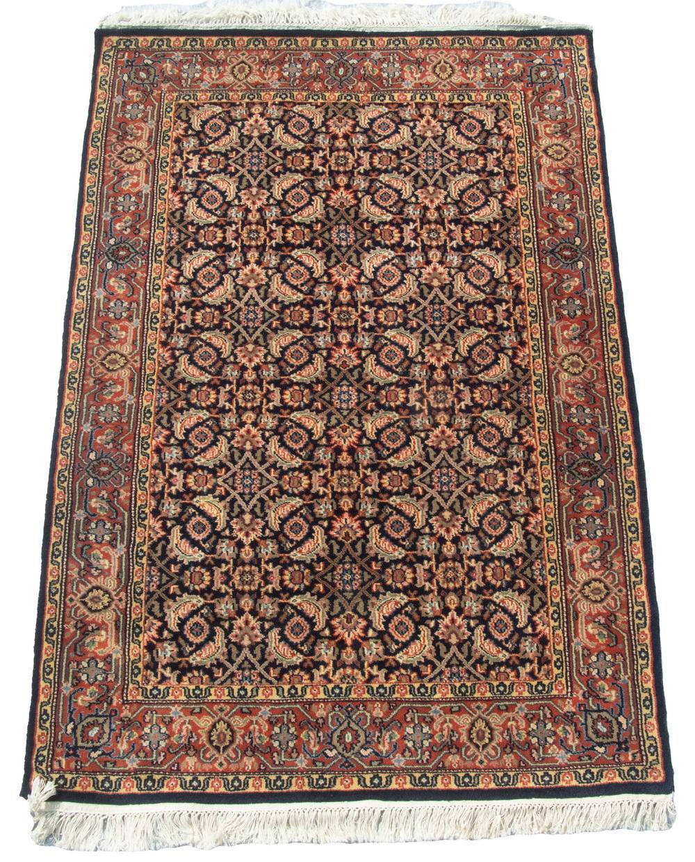 PR OF KUSHAN STYLE RUGS (4'1" x 6'2")