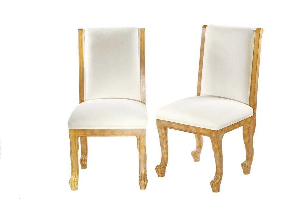 PAIR OF ITALIAN DESIGNER CHAIRS
