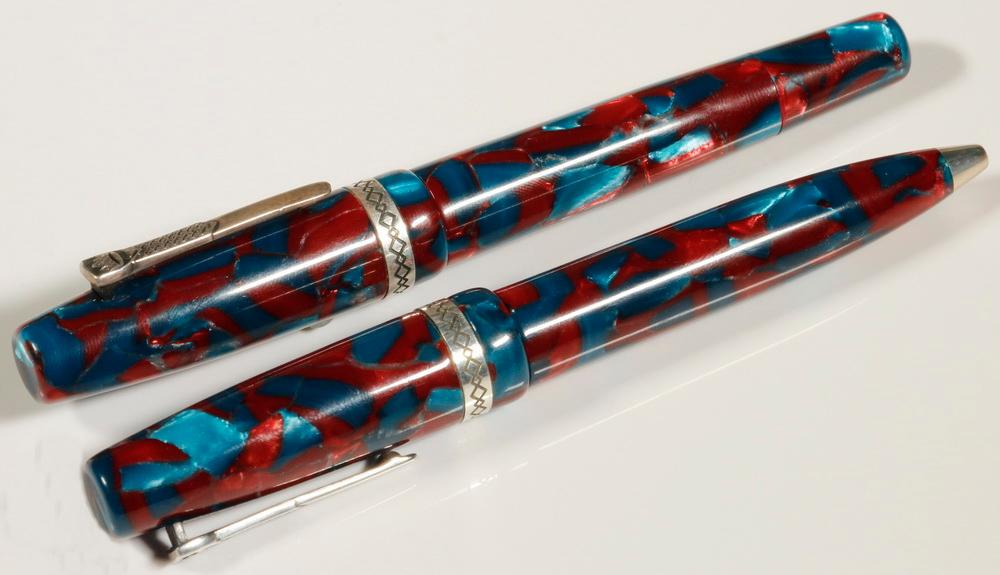 (2 PC) KRONE BOULDER PARROT PEN SET PLUS CASES