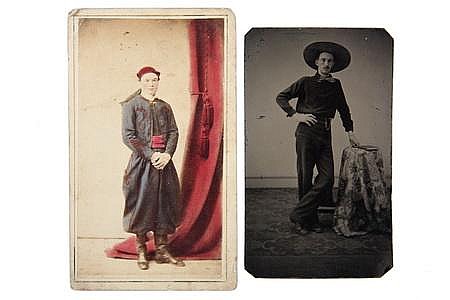 CDV & Tintype Photos Civil ... image