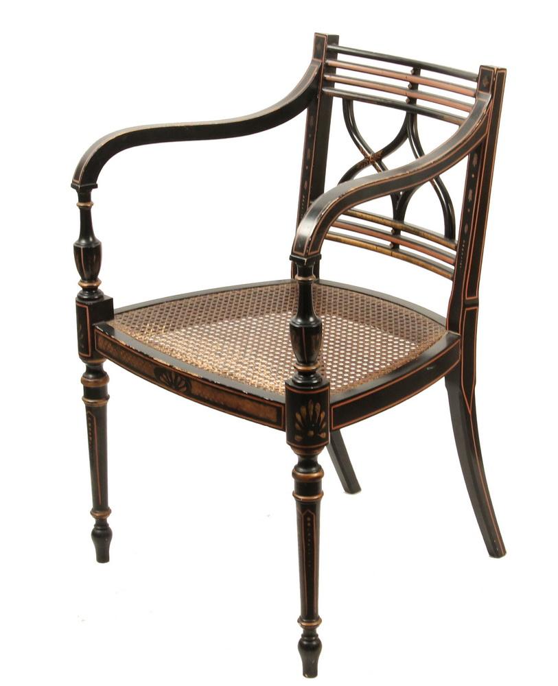 SHERATON STYLE ARMCHAIR