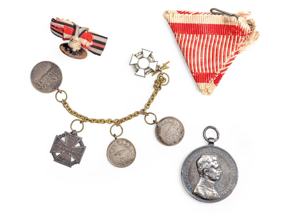 BUNDLE, MEDAL OF BRAVERY, SMALL MEDAL CHAIN