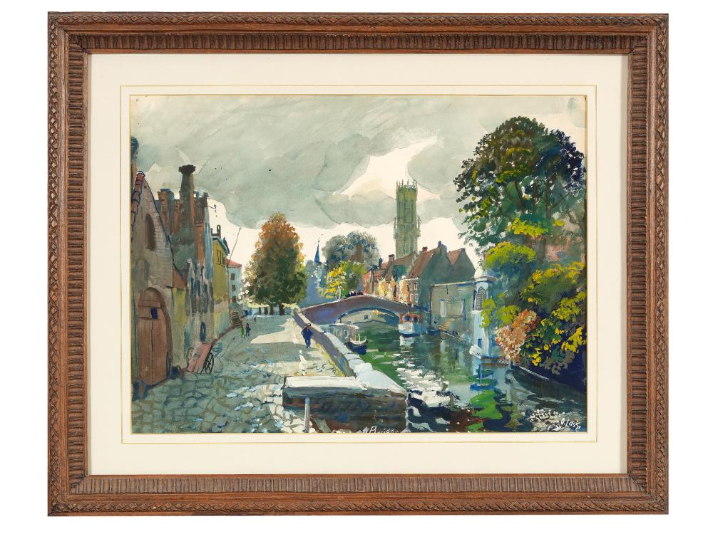 Oskar Laske, Czernowitz 1874 - 1951 Vienna, Brügge
