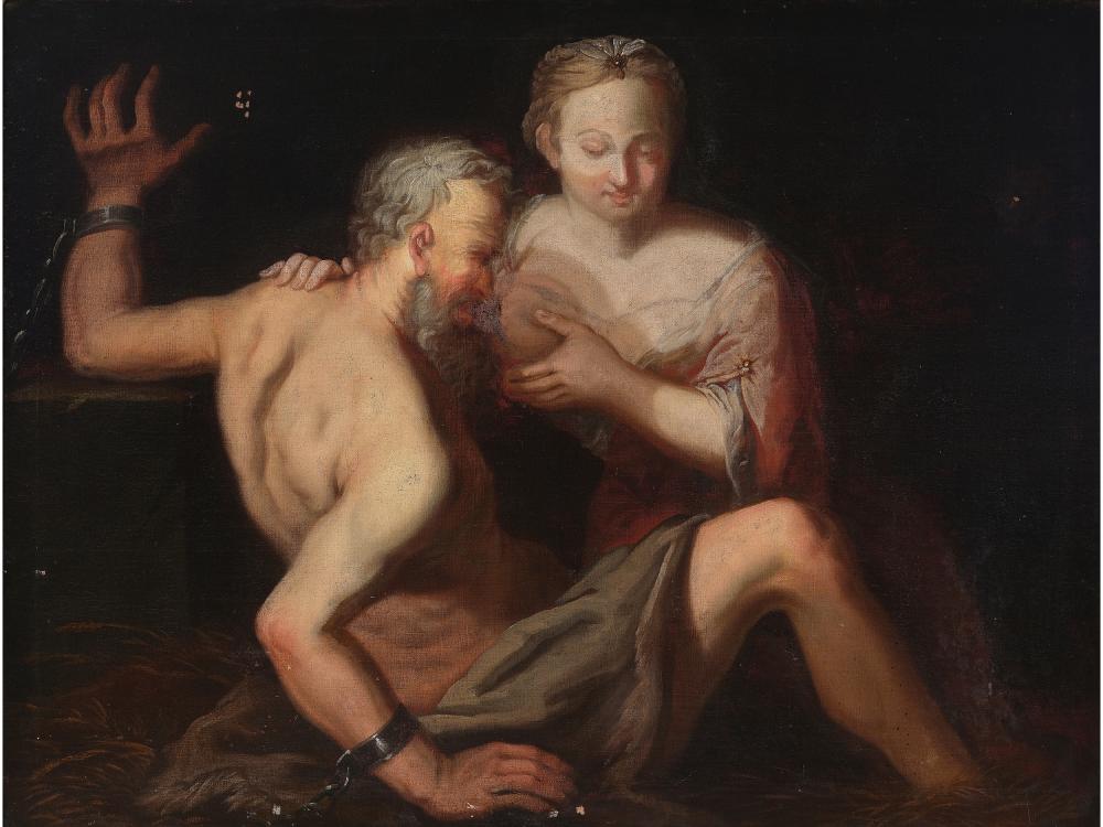 Venetian master, 17th/18th century, Caritas Romana