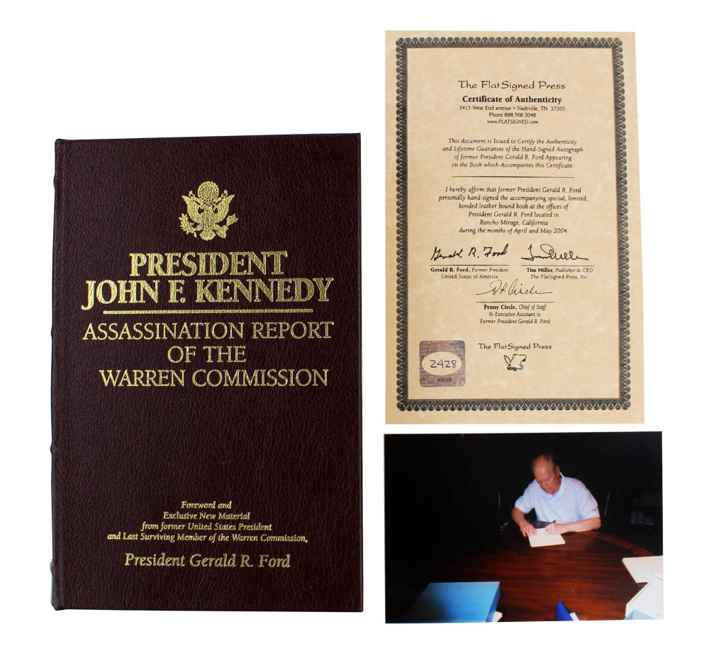 Lot - Gerald Ford Signed Ltd. Ed. 