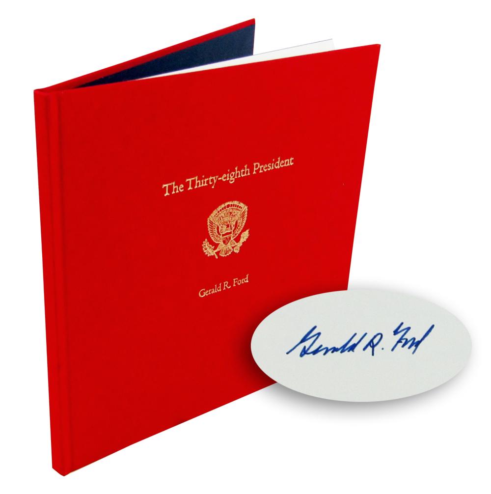 Gerald Ford Signed Ltd. Ed. Book "The Thirty-eighth President", PSA Authenticated