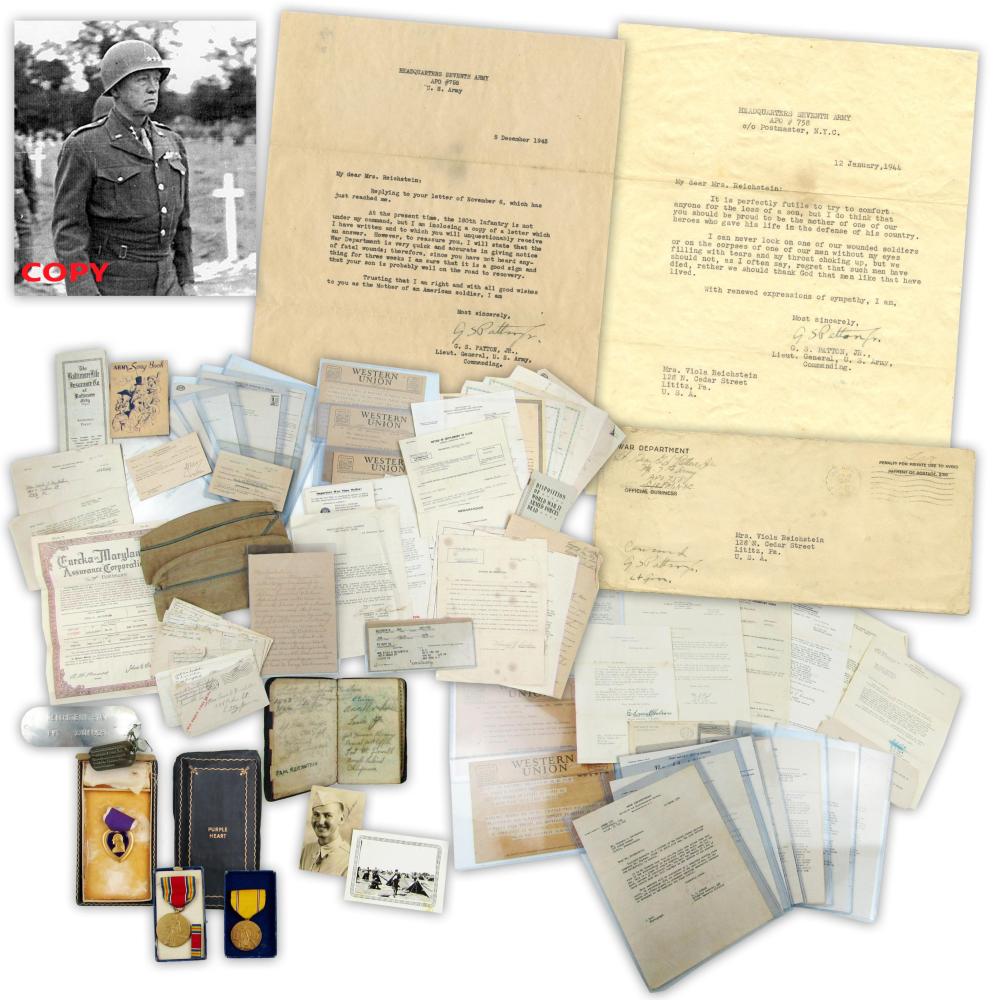 Gen. Patton to Mother of Fallen Solider: "…we should not…regret that such men have died, rather we should thank God [they] have lived", 75 Pcs.