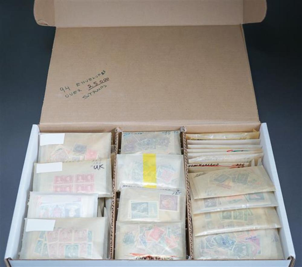 Large Collection of International Stamps