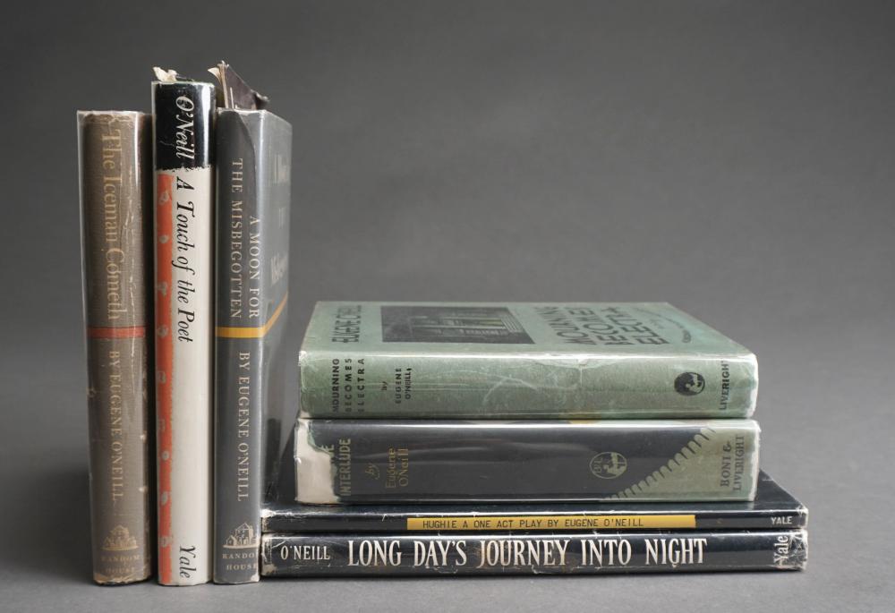 Seven First or Early Edition Volumes by Eugene O'Neill