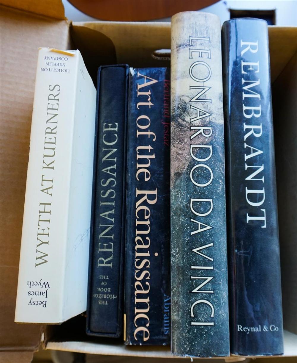 Five Coffee Table Art Books