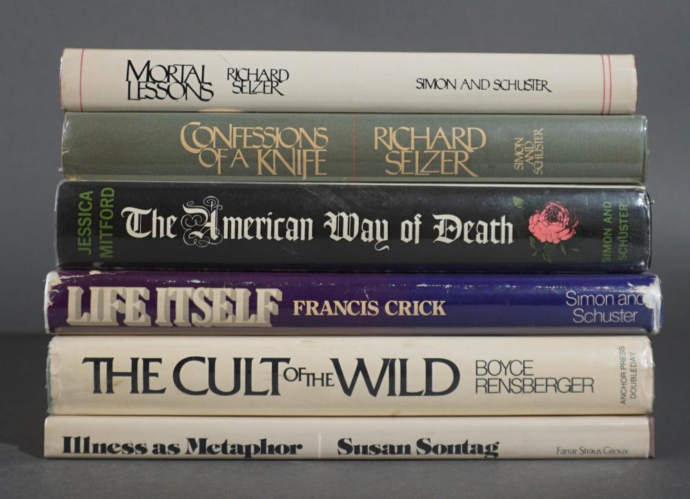 Six First or Early Edition Hardcover Volumes, Predominantly Associated with Bioethics