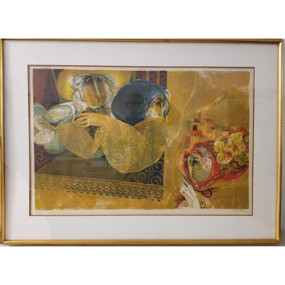 Lithograph By Alvar and Numbered