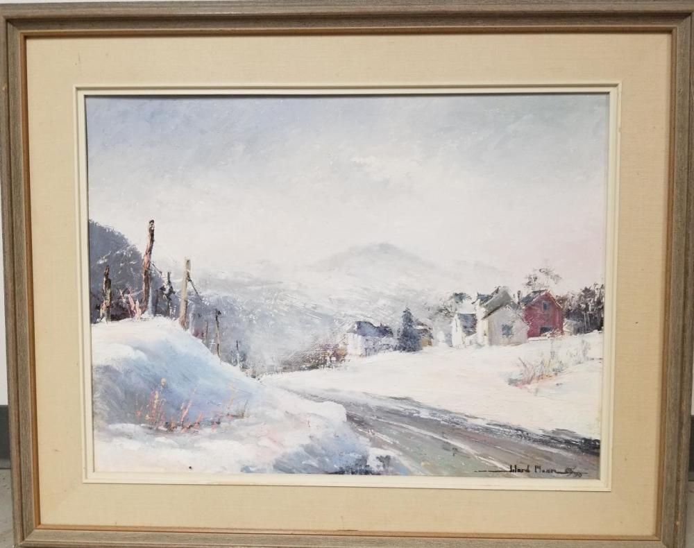 Painting Oil on Board by Ward Mann, (1921-2005)